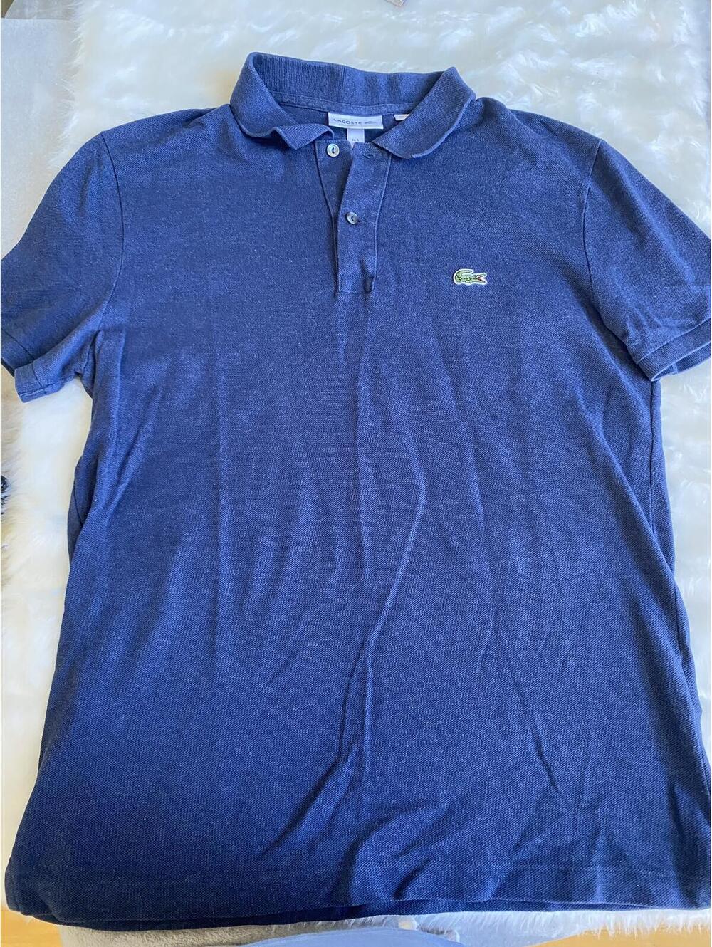 Lacoste Classic Navy Blue Polo Shirt  Med/Large